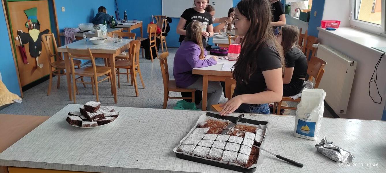 6. třída - dívky na pracovních činnostech - 2