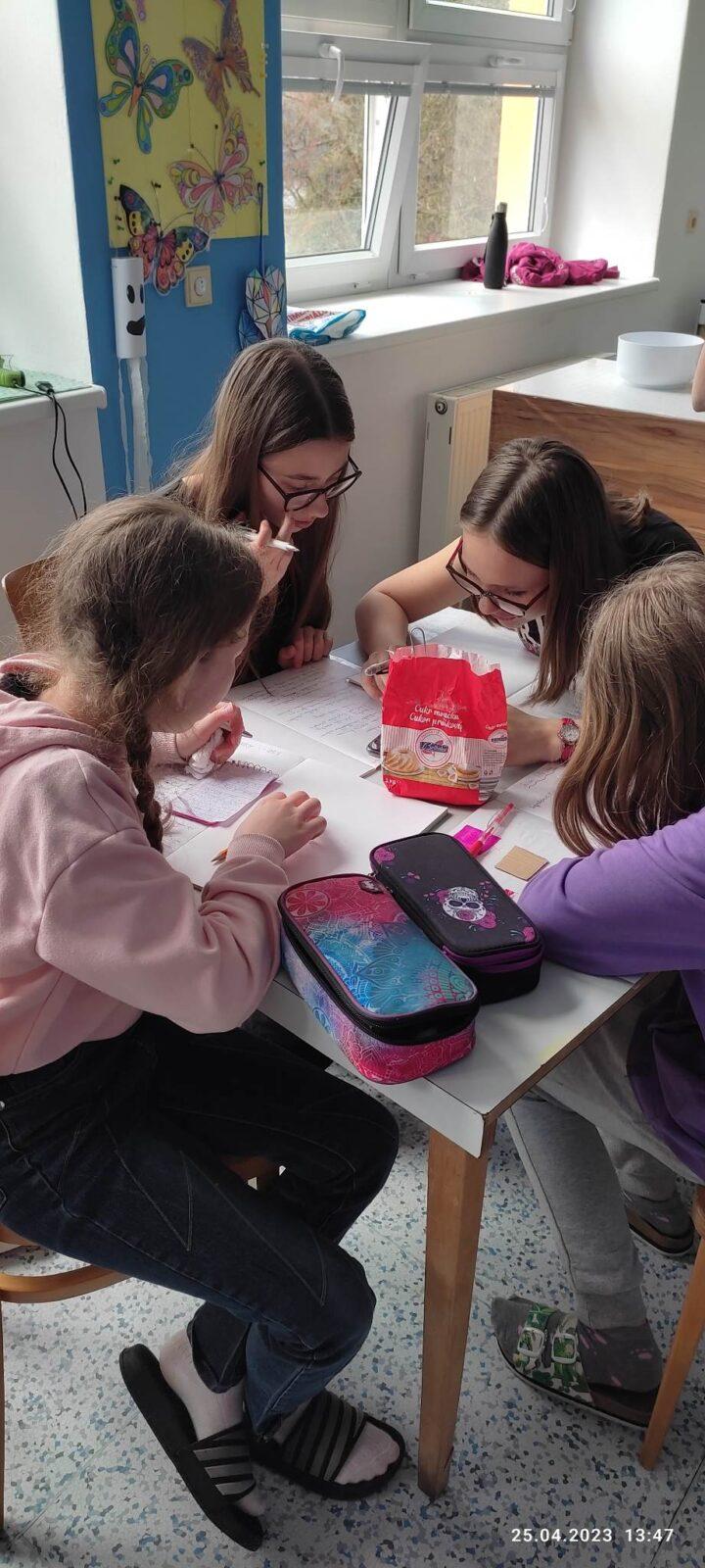 6. třída - dívky na pracovních činnostech - 3