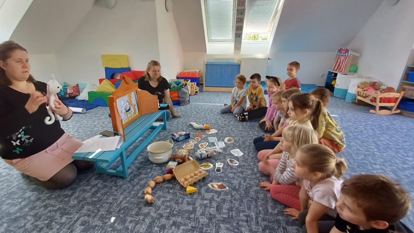 čtenářská gramotnost - jak pejsek s kočičkou dělali dort - 2