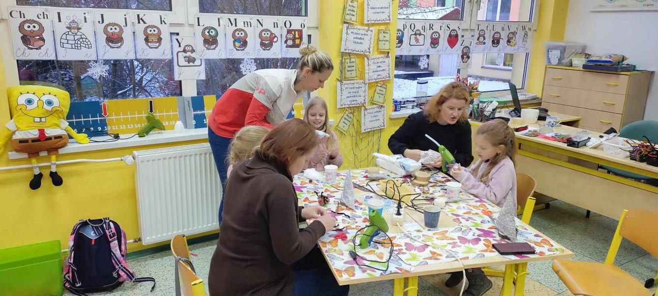 Vánoční tvoření v 2.A - 1