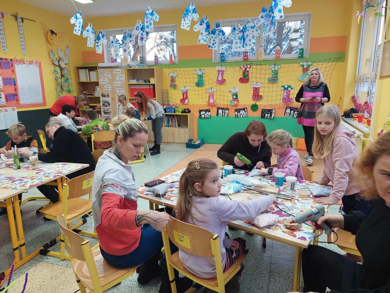 Vánoční tvoření v 2.A - 2