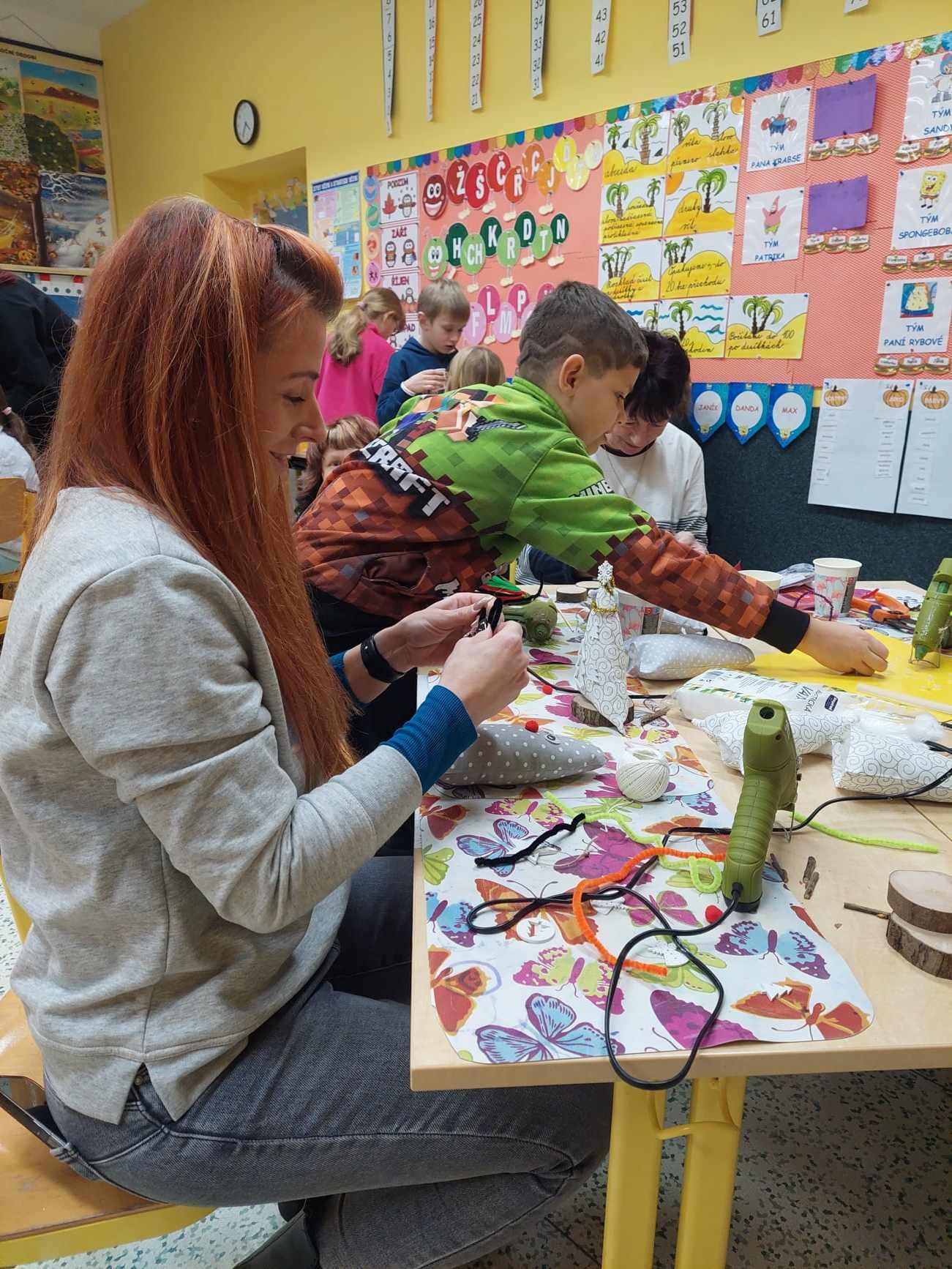 Vánoční tvoření v 2.A - 5