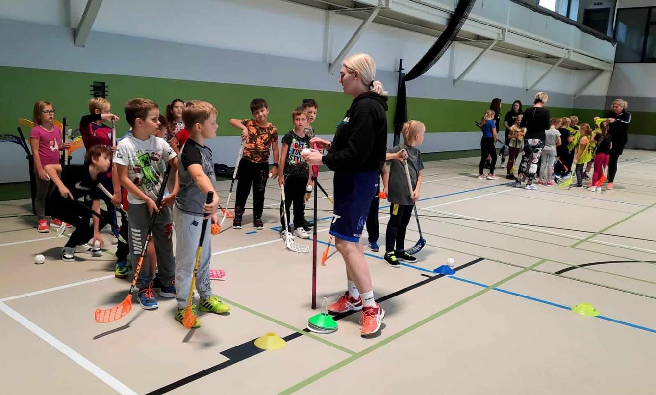Florbalové nábory na 1. stupni - 2