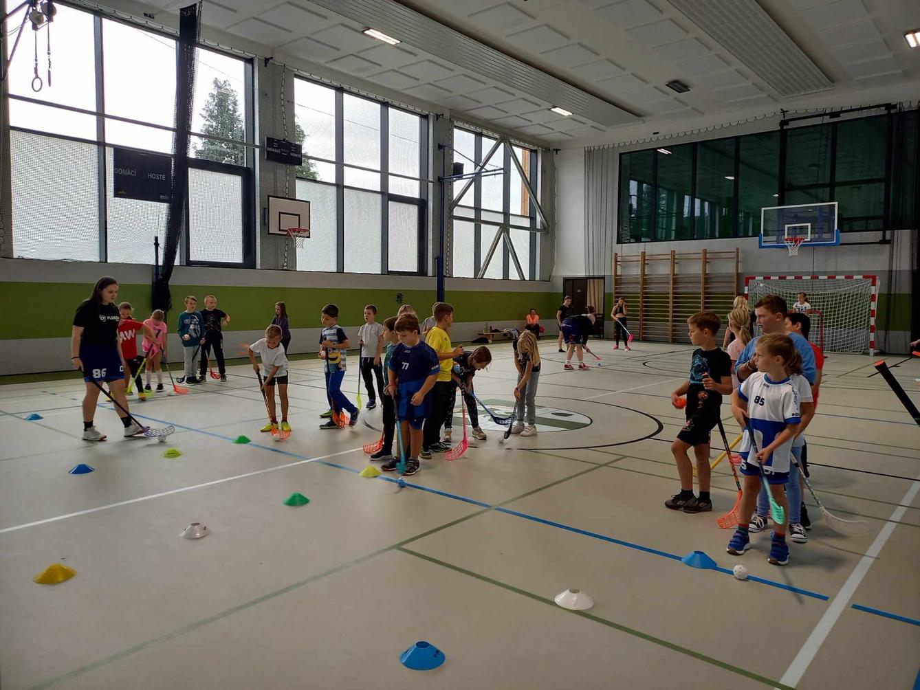 Florbalové nábory na 1. stupni - 7
