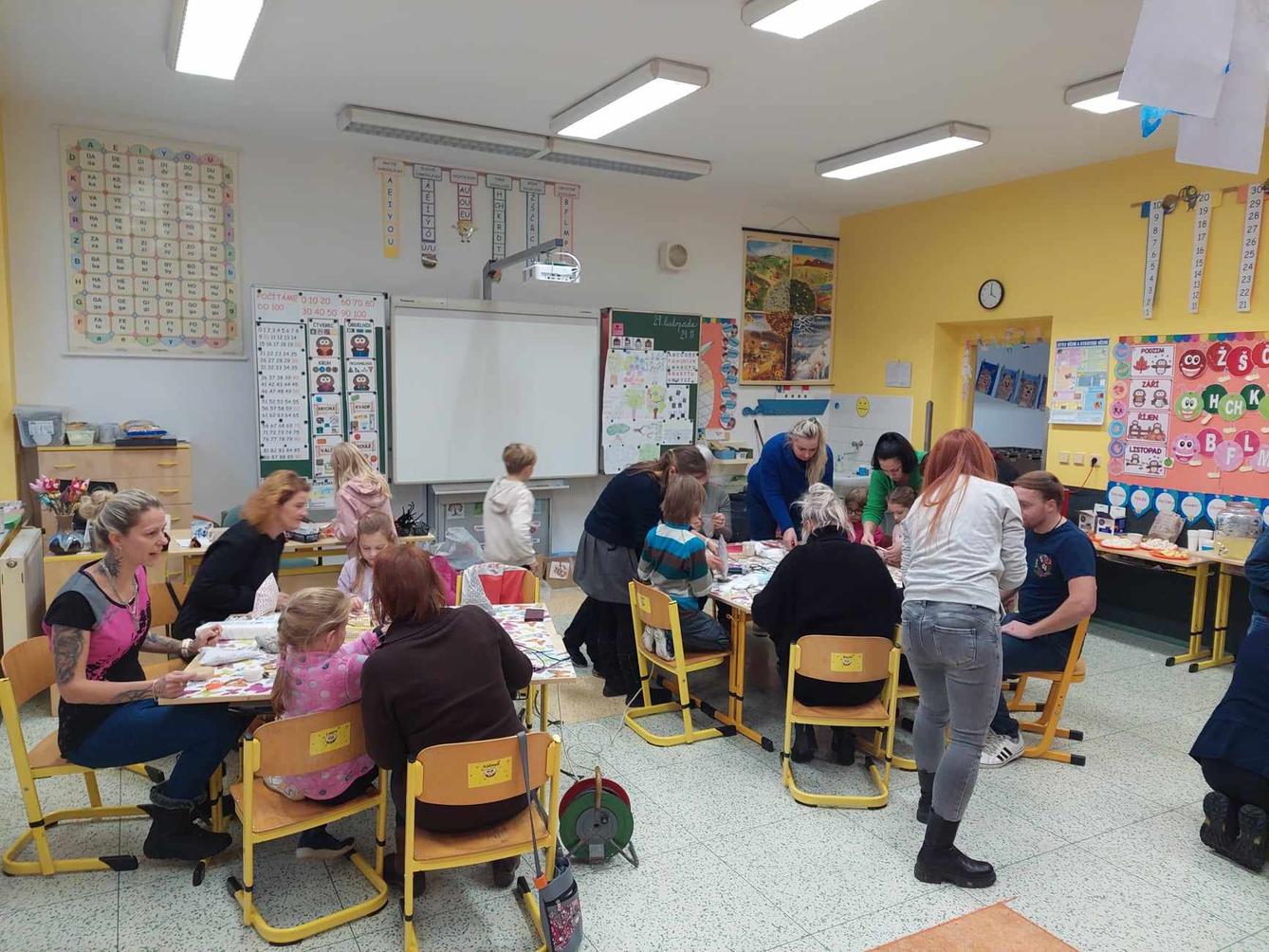 Vánoční tvoření v 2.A - 7