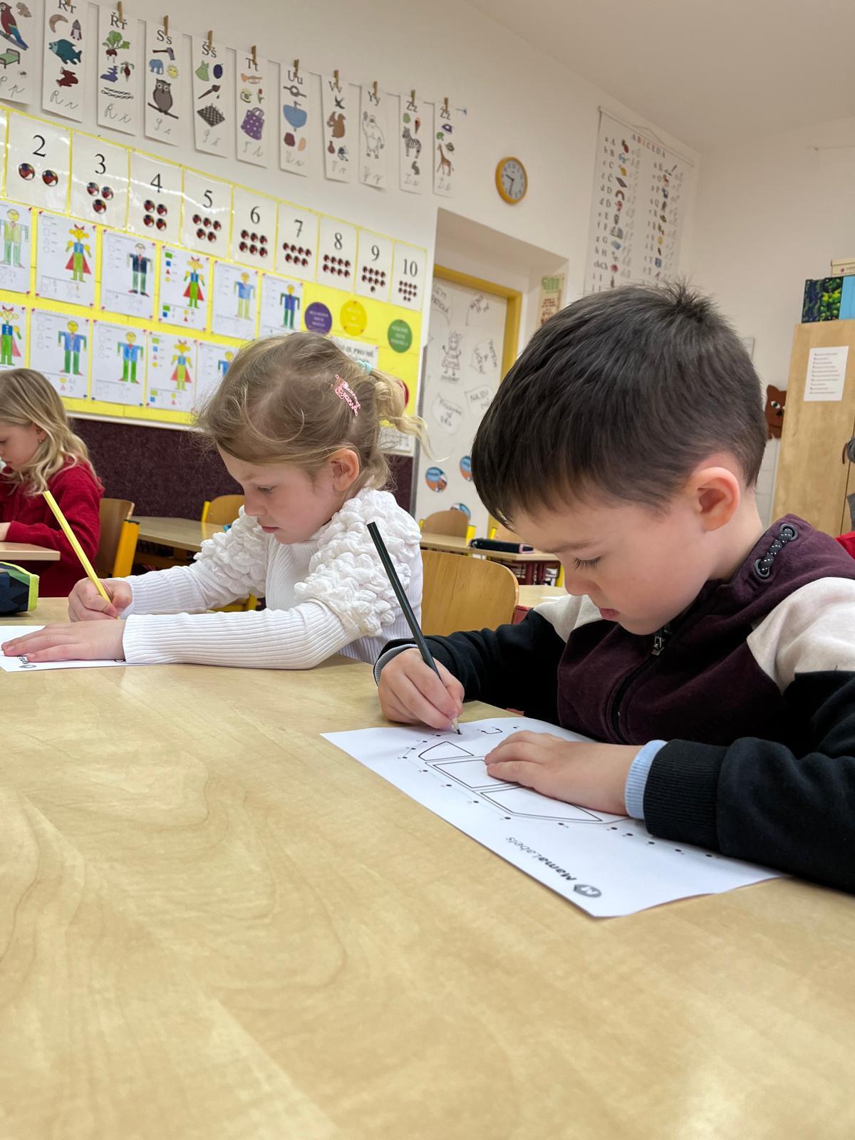 předškoláci - návštěva ZŠ - 7