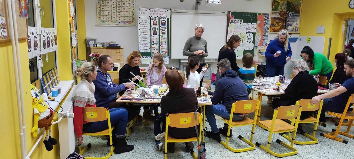 Vánoční tvoření v 2.A - 13