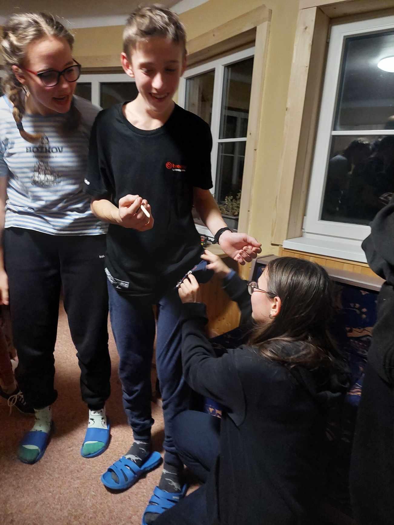 Lyžařský kurz Šerlišský mlýn - 3. den - 12