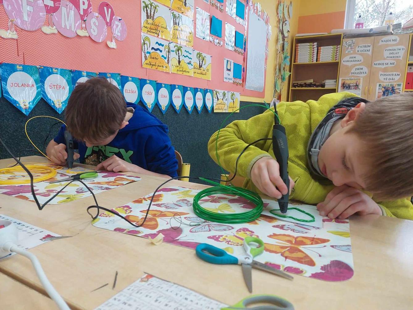 Práce s 3D pery - druháci - 4