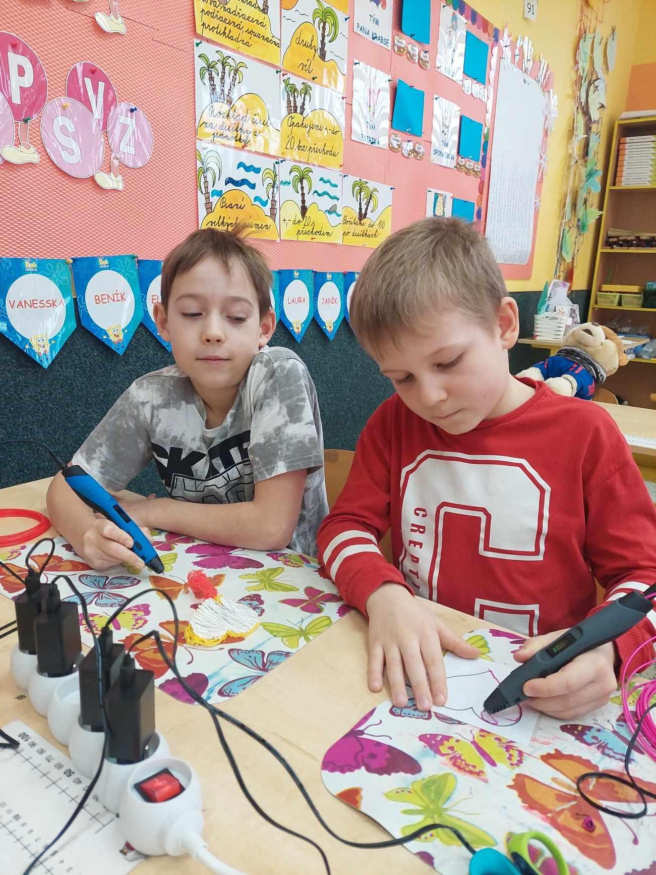 Práce s 3D pery - druháci - 5