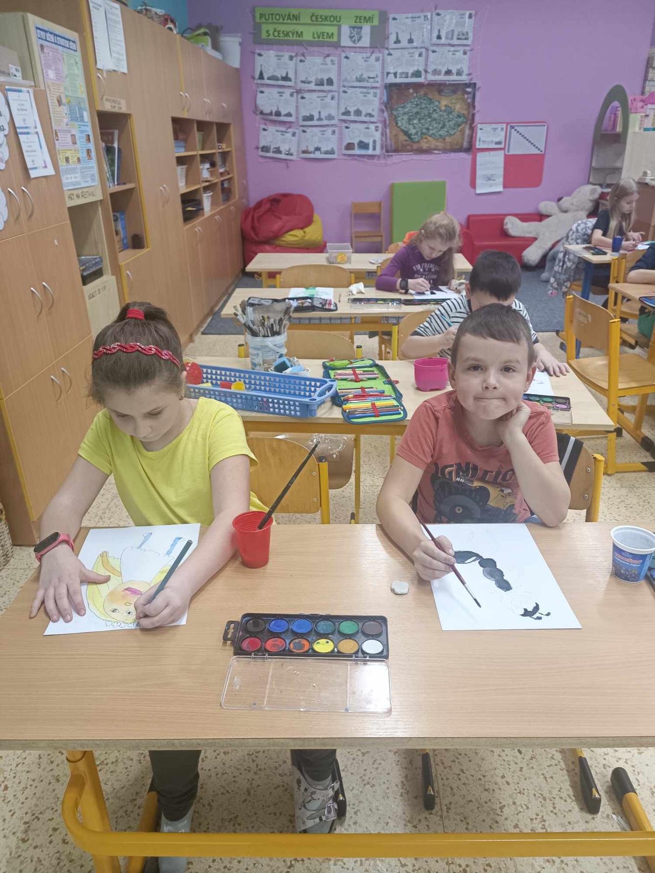 Večerníčkové odpoledne ve družince - 2