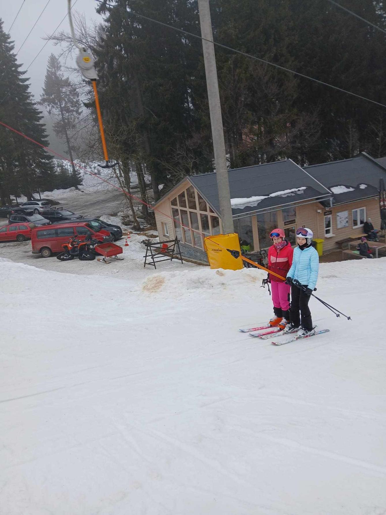 Lyžařský výcvik - středa - 2