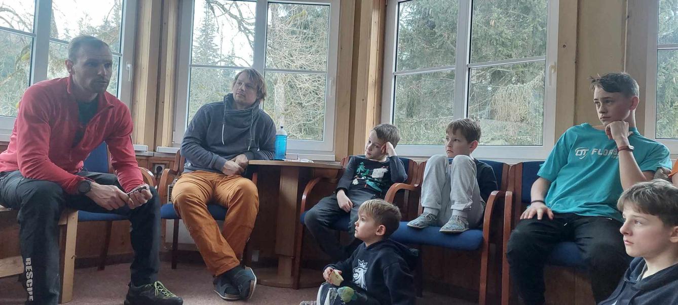 Lyžařský výcvik - pondělí - 2