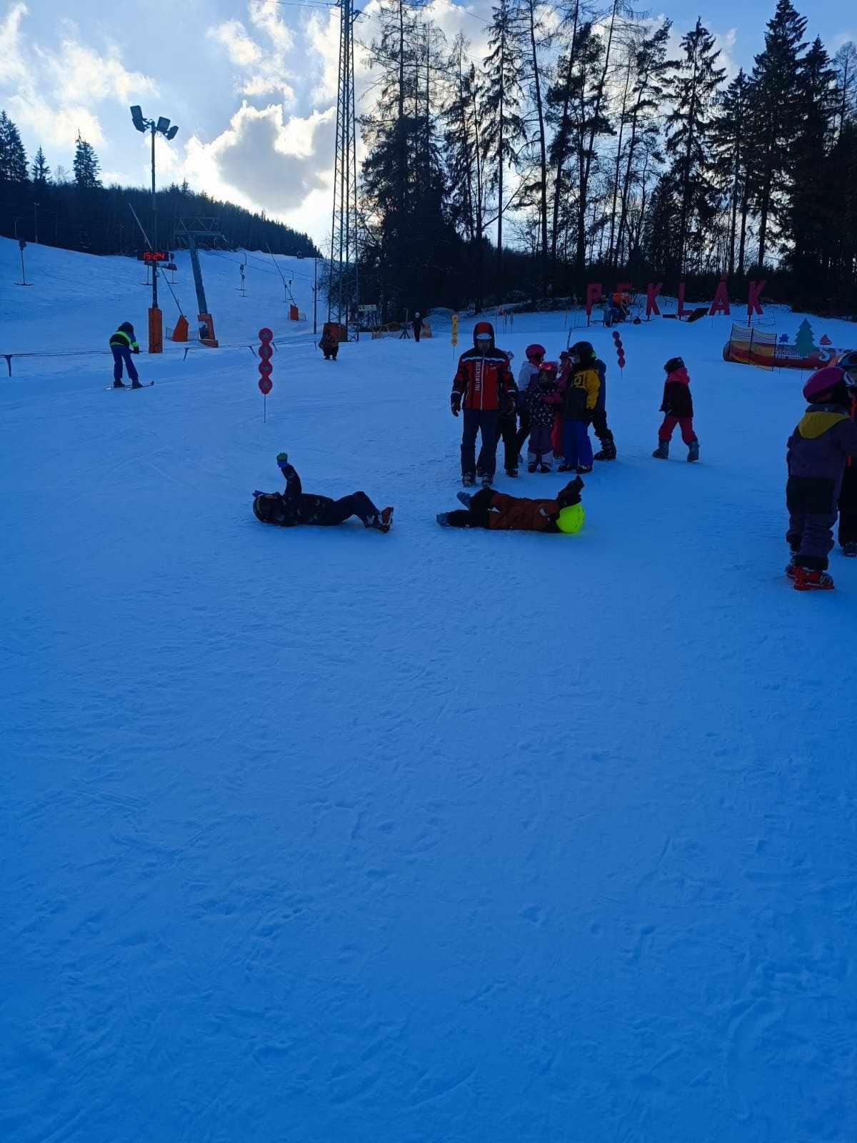 Závěrečná lyžařská školička na Pekláku - 2