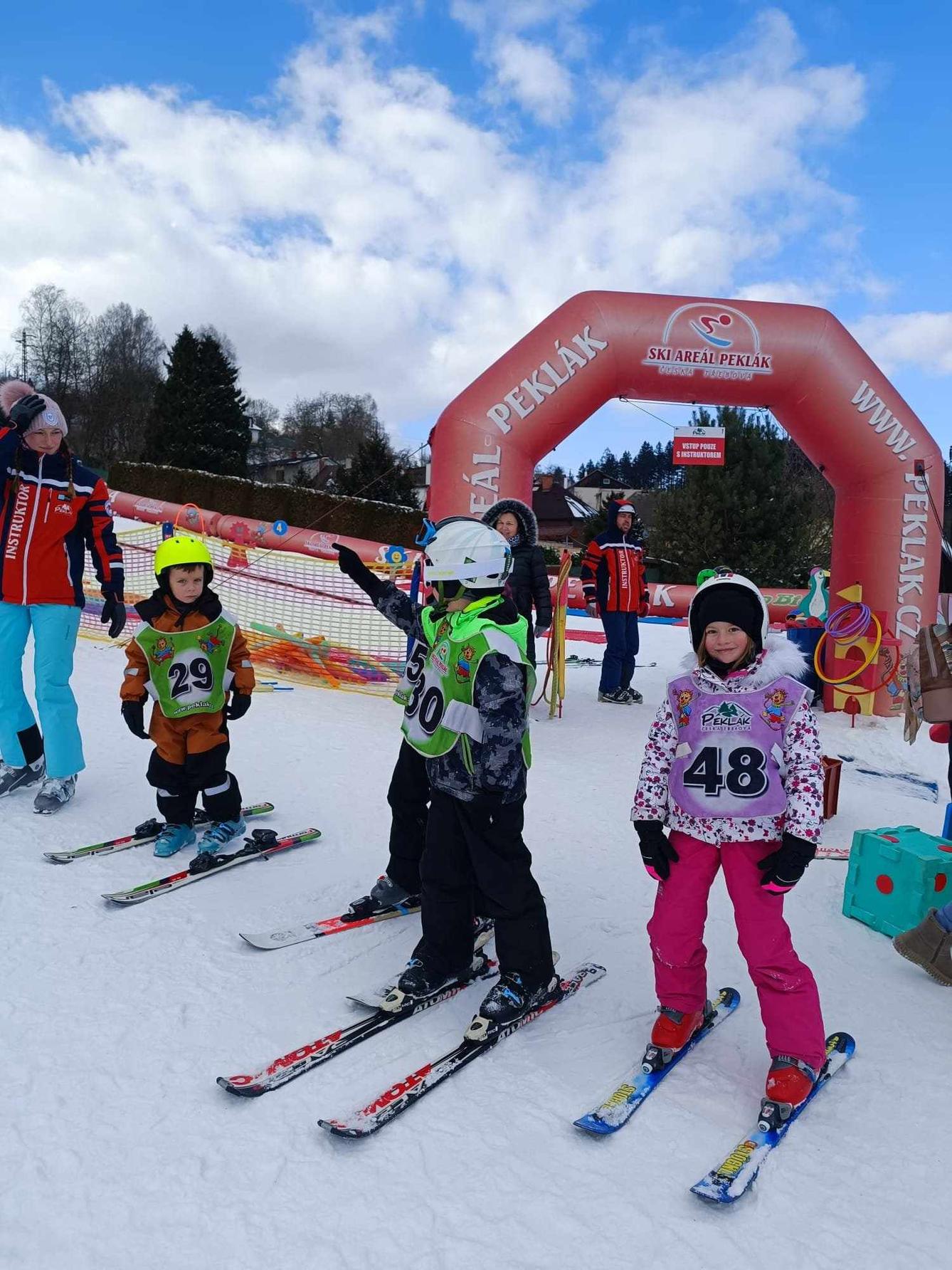 Závěrečná lyžařská školička na Pekláku - 7