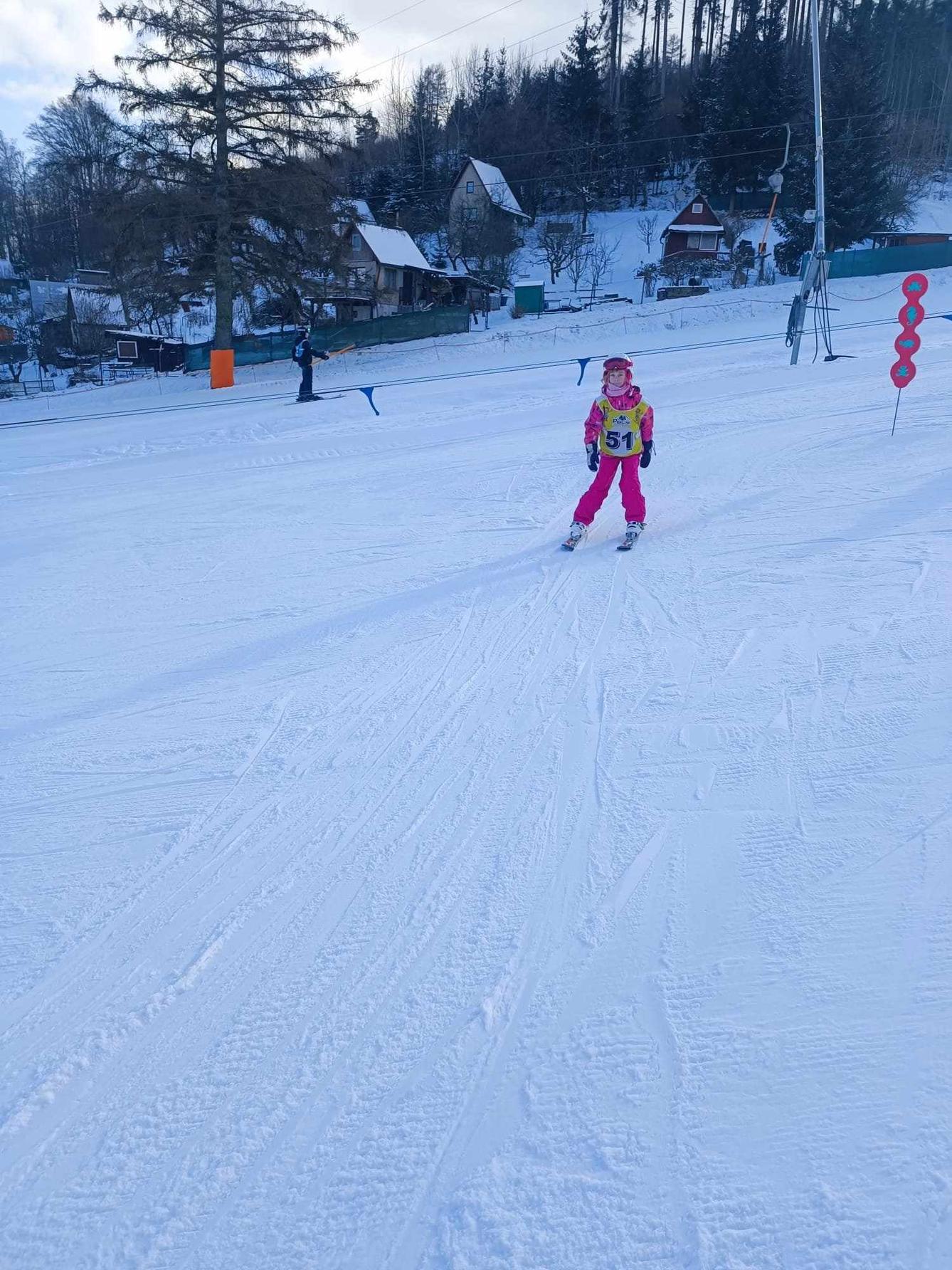 Závěrečná lyžařská školička na Pekláku - 29