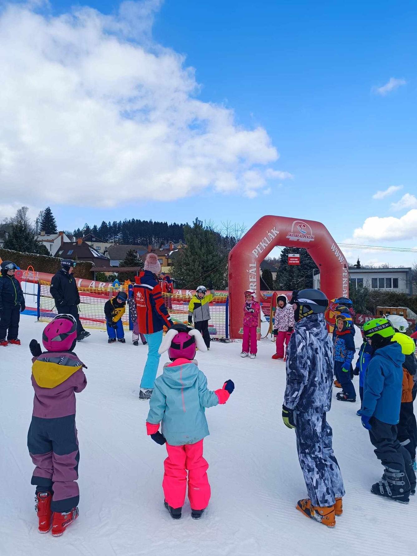 Závěrečná lyžařská školička na Pekláku - 31