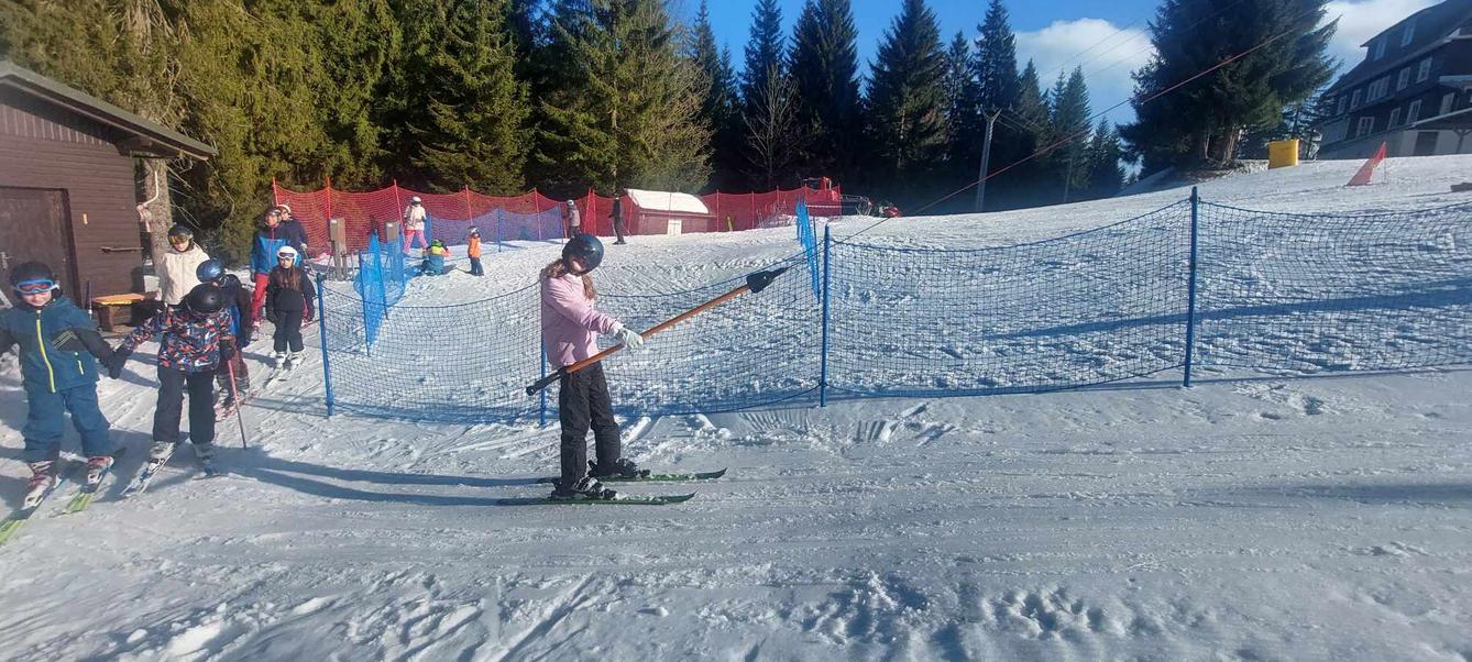 Lyžařský výcvik -  pondělí - 5