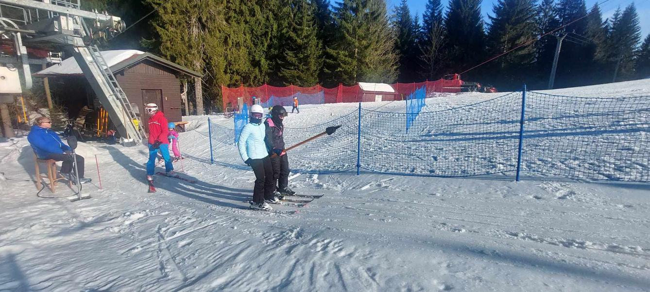 Lyžařský výcvik -  pondělí - 6
