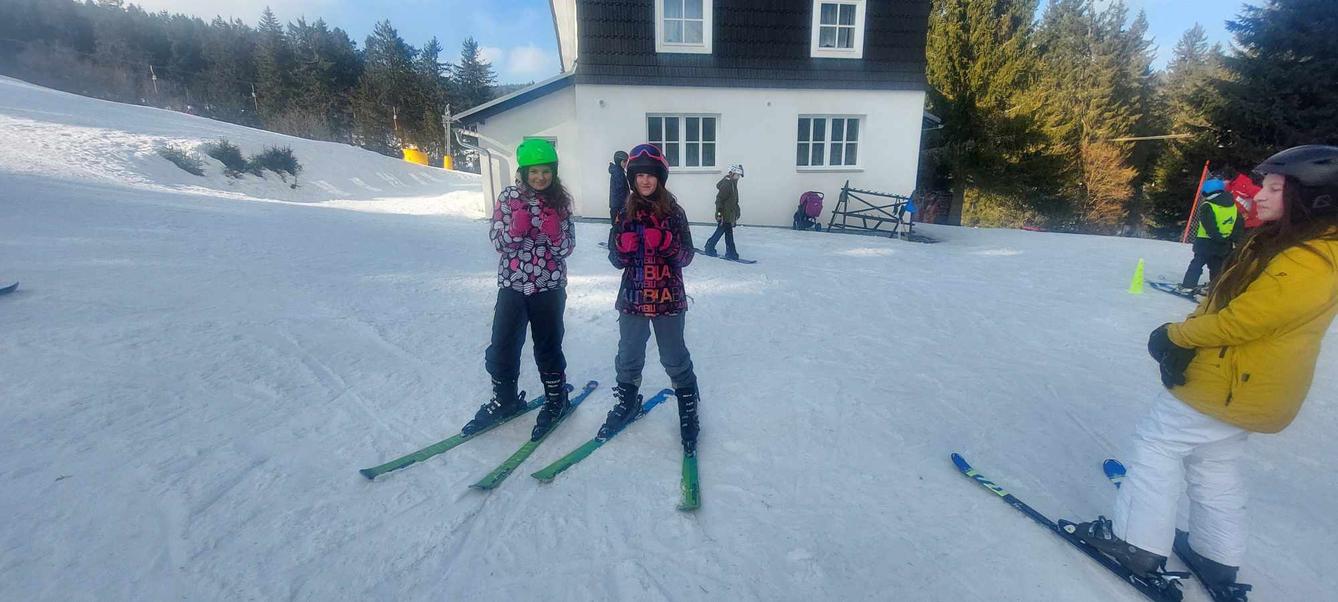 Lyžařský výcvik - pondělí - 7