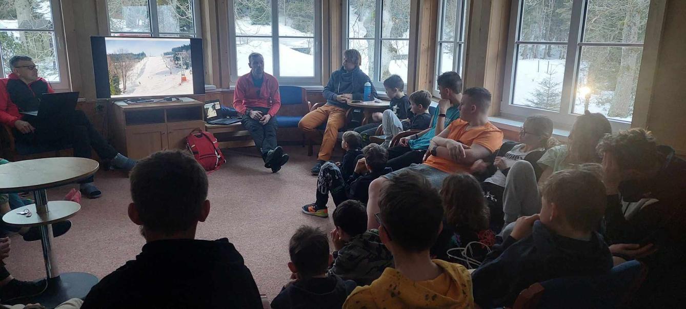 Lyžařský výcvik - pondělí - 10