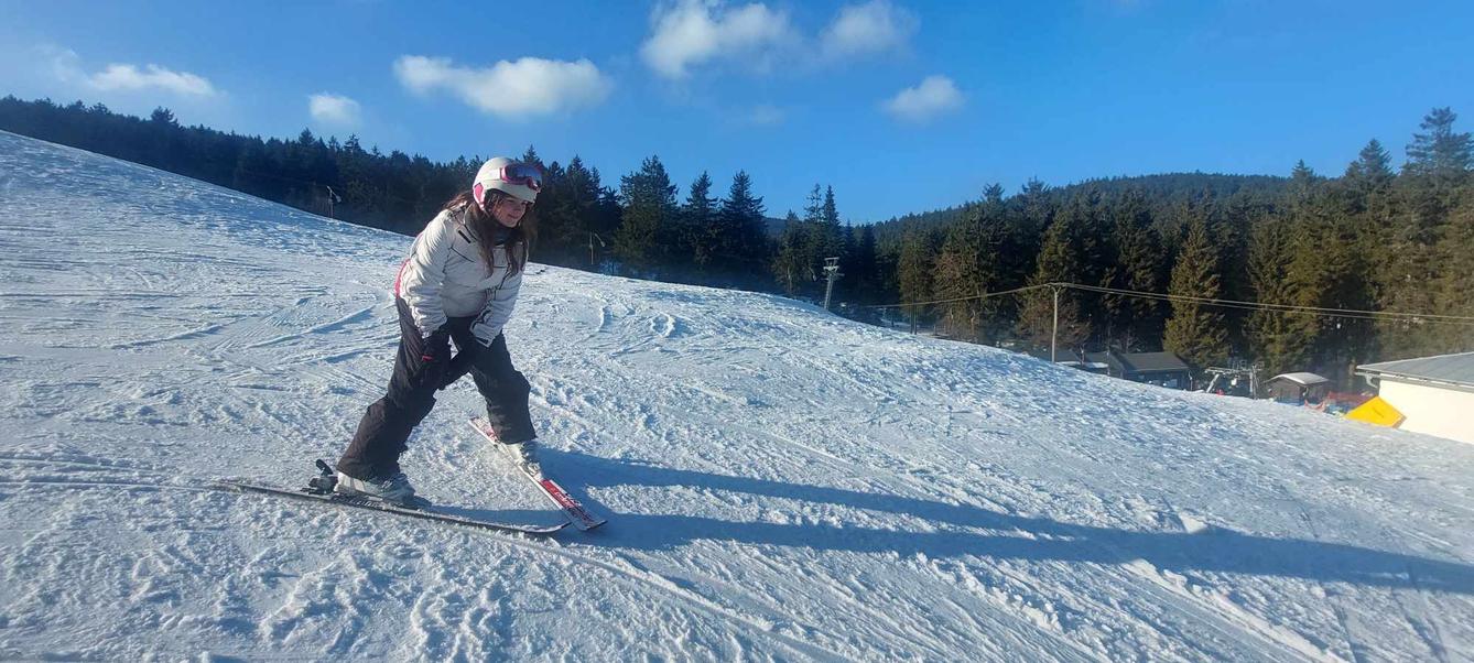 Lyžařský výcvik - pondělí - 11