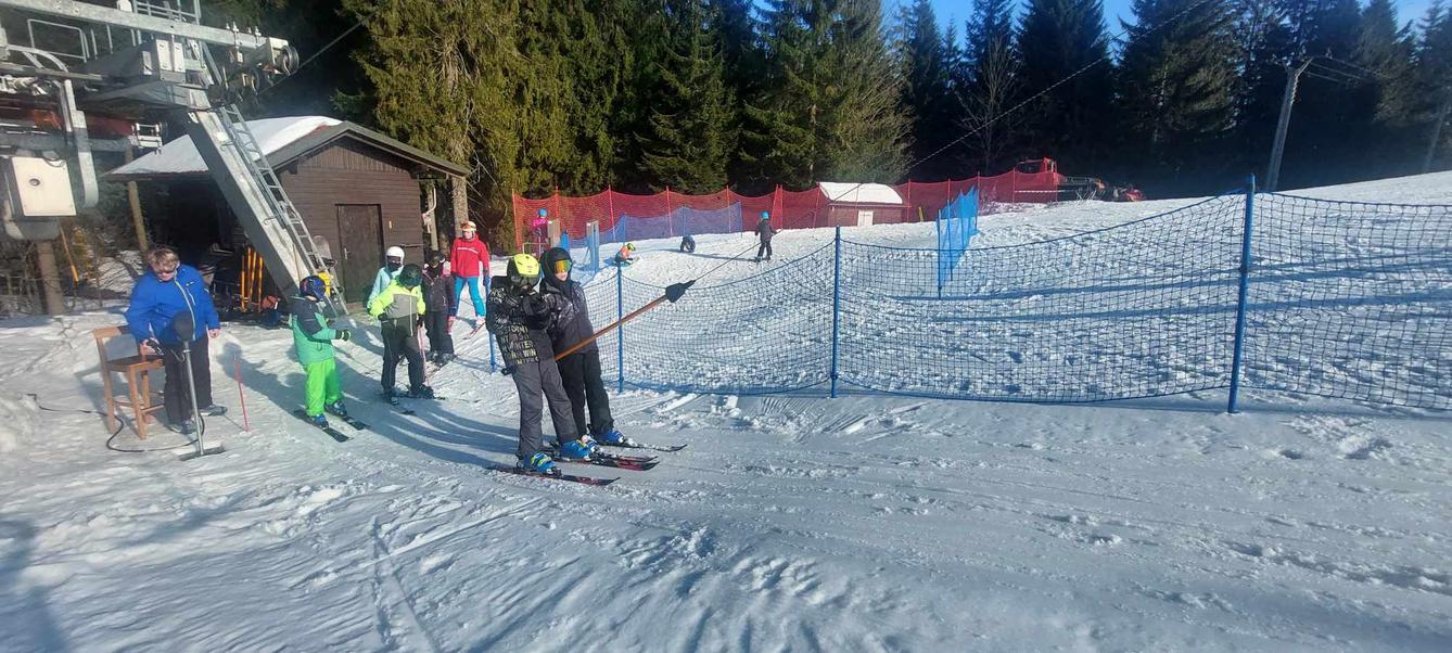 Lyžařský výcvik - pondělí - 12
