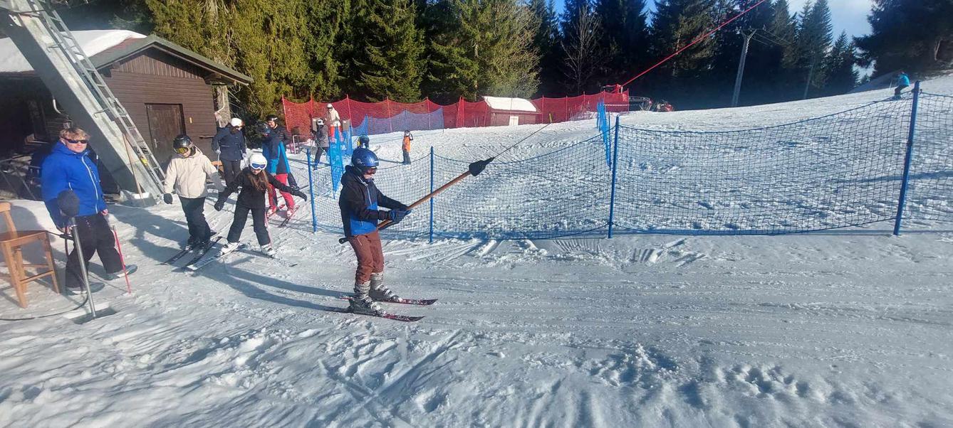 Lyžařský výcvik -  pondělí - 14