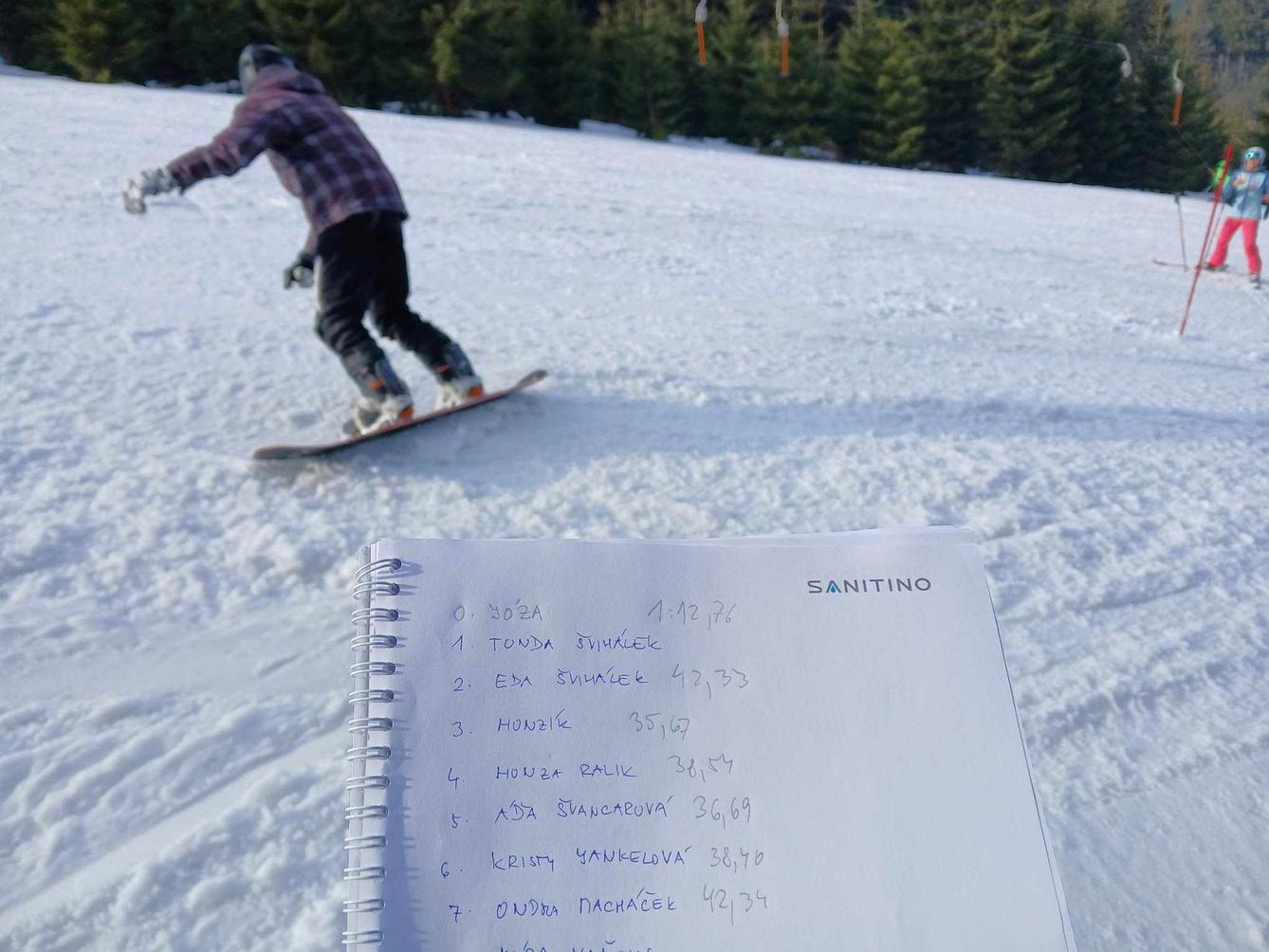 Lyžařský výcvik - čtvrtek - 9