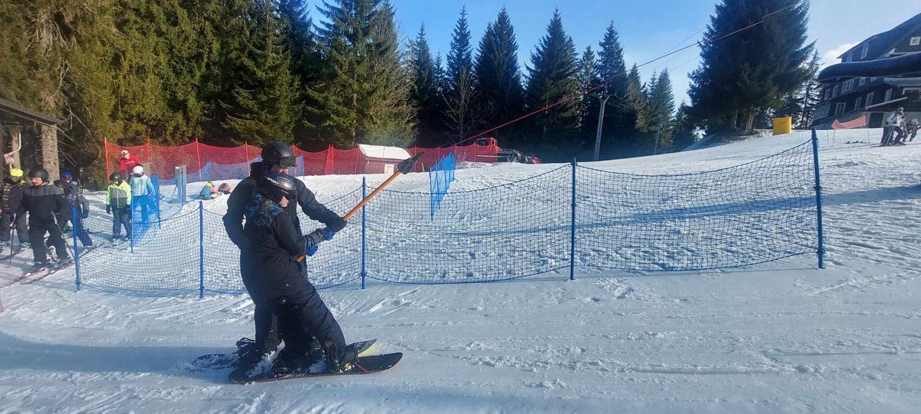 Lyžařský výcvik -  pondělí - 20