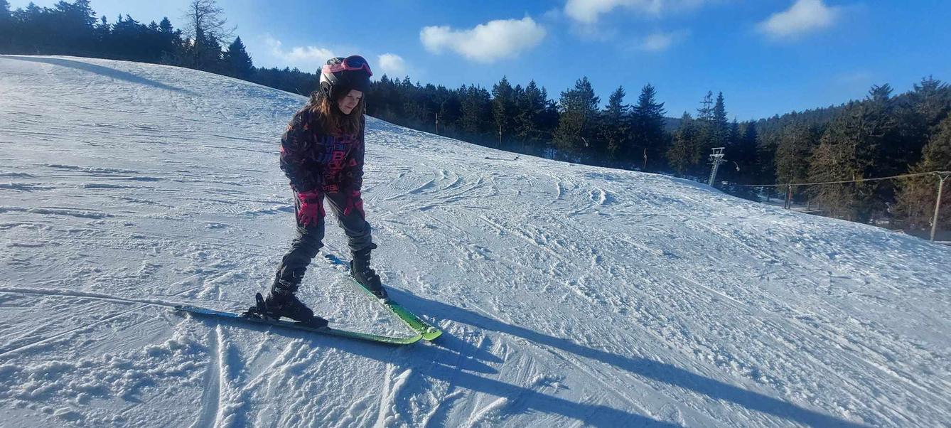 Lyžařský výcvik -  pondělí - 24