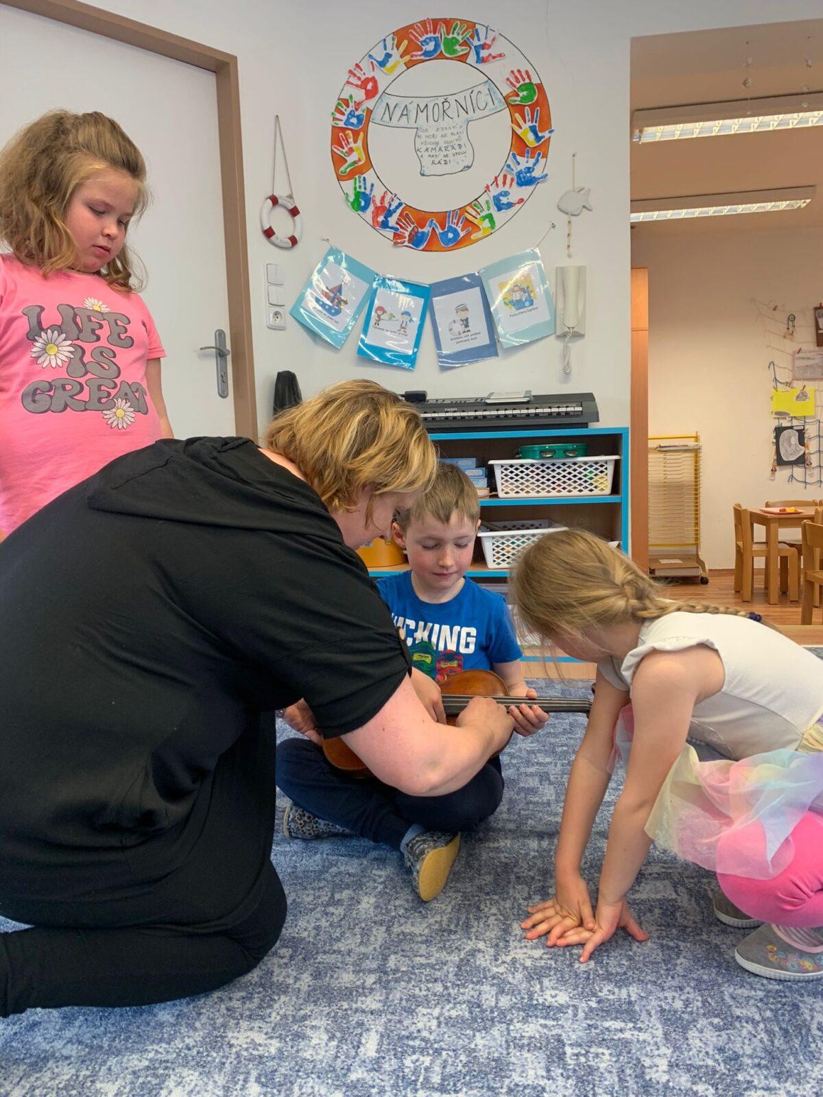 návštěva ze ZUŠ - 4