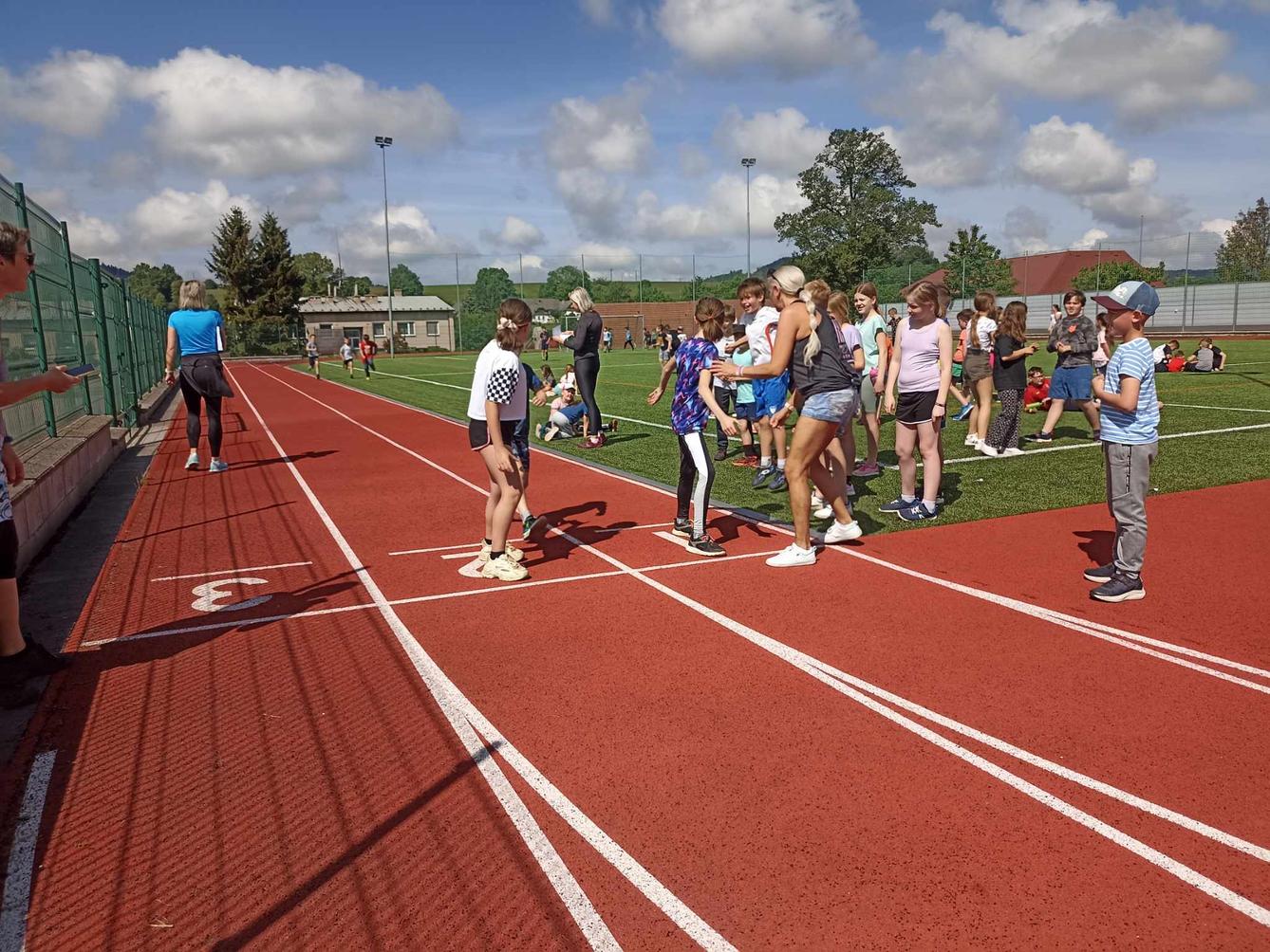 Běžecké štafety na 1. stupni - 8