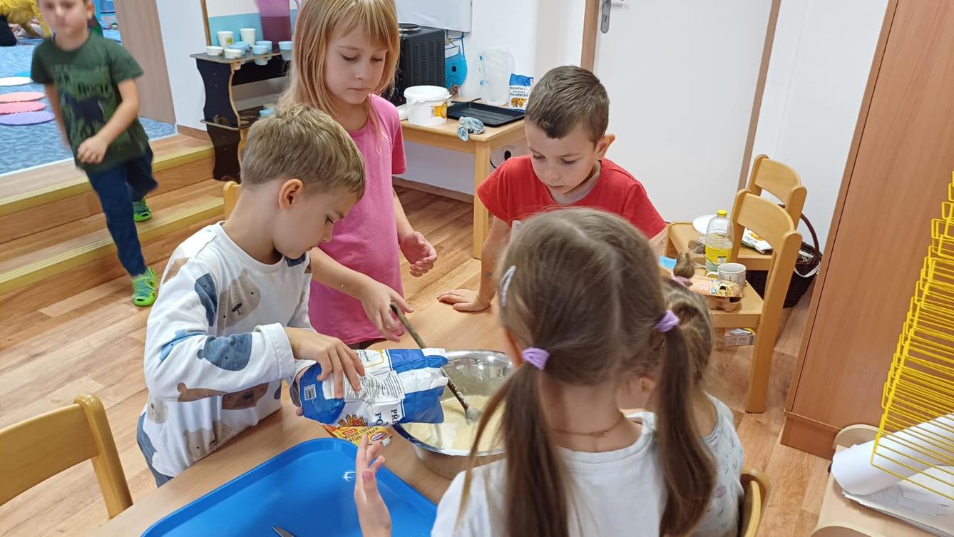 pečení pavučinkové buchty - 4