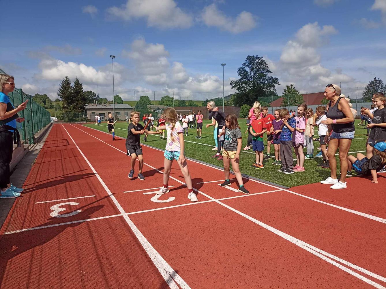 Běžecké štafety na 1. stupni - 9