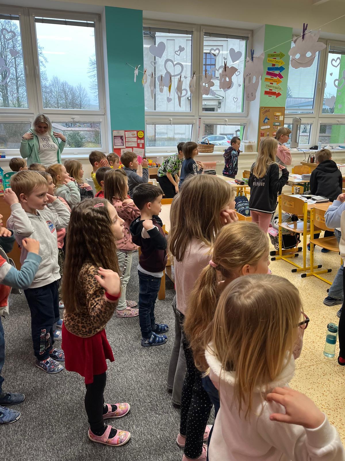 předškoláci - návštěva ZŠ - 10