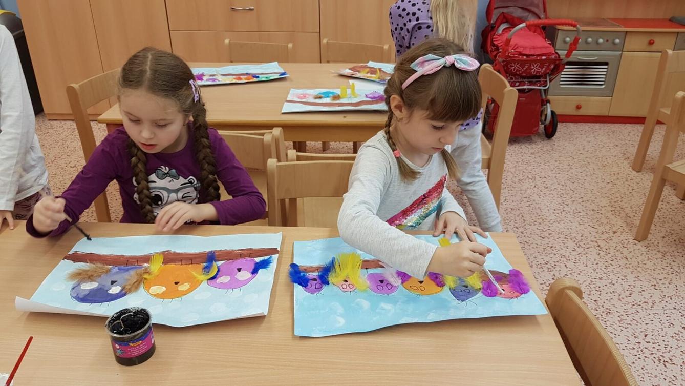 sovičky: ,,zvířata a ptáci v zimě" - 24