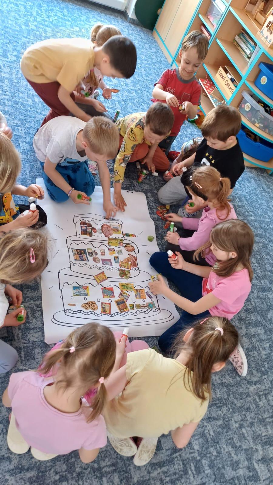 čtenářská gramotnost - jak pejsek s kočičkou dělali dort - 9