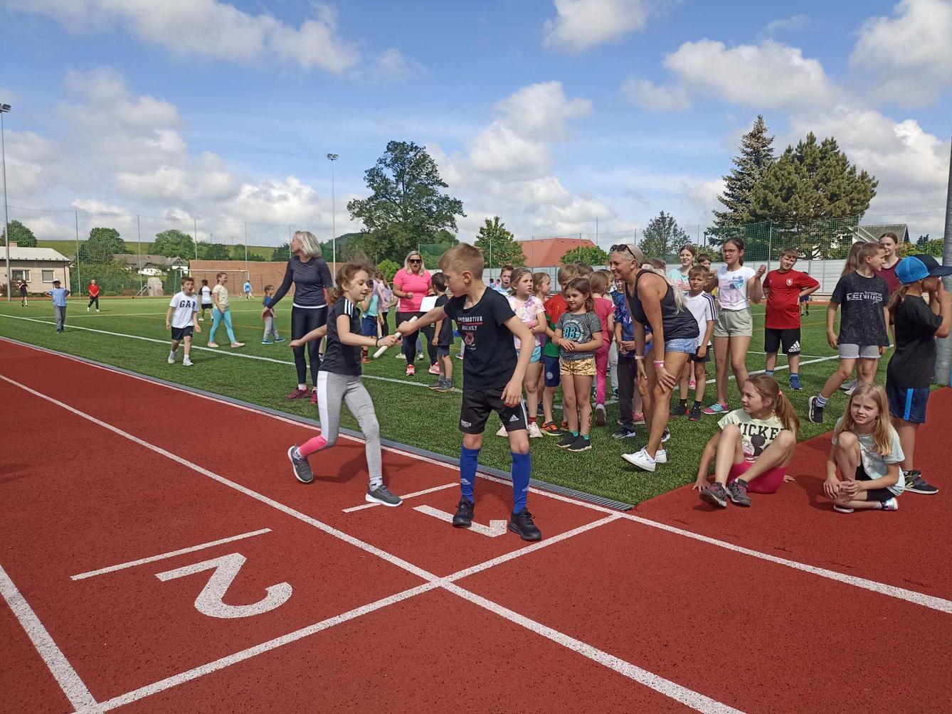 Běžecké štafety na 1. stupni - 12