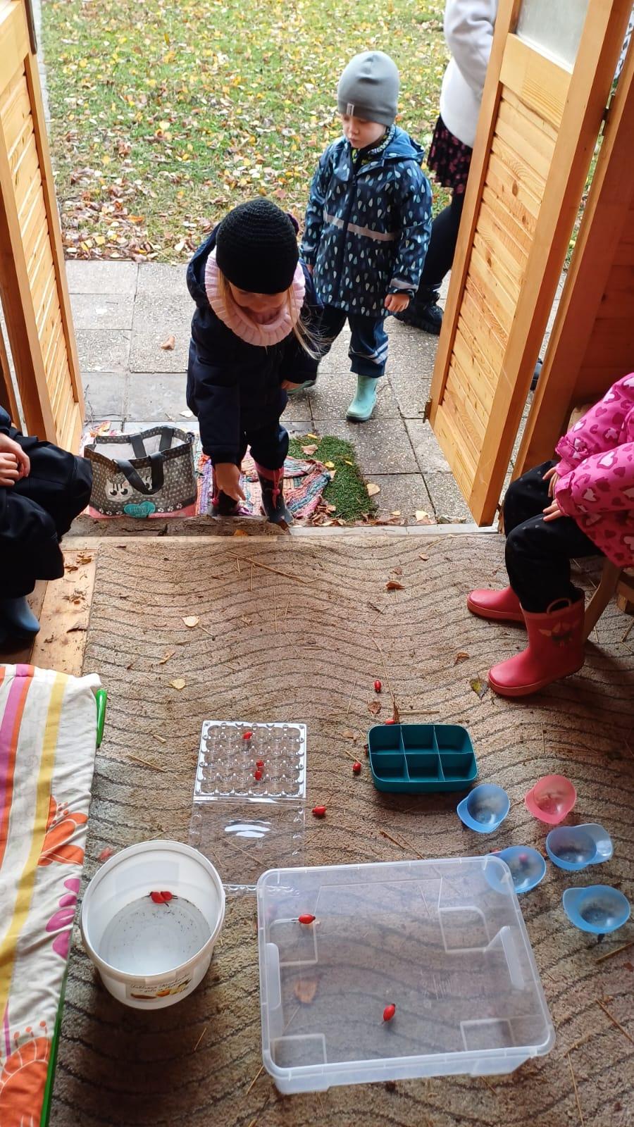 podzimní hry na zahradě - 25