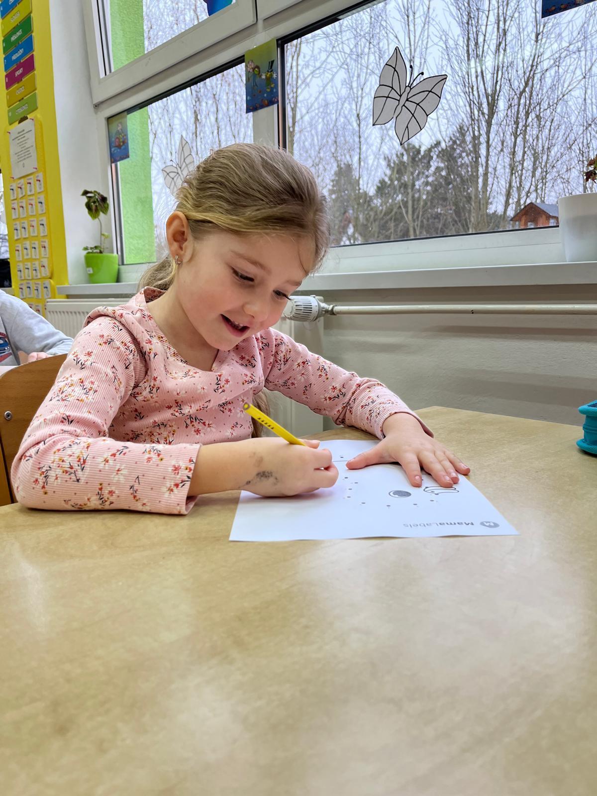 předškoláci - návštěva ZŠ - 13