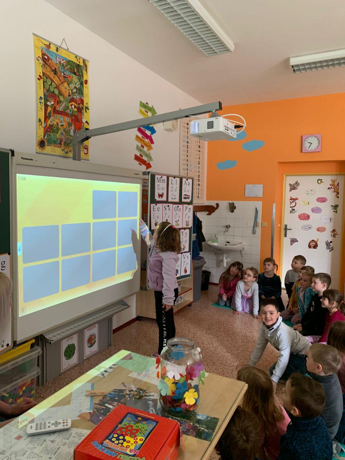 předškoláci navštívili ZŠ - 8