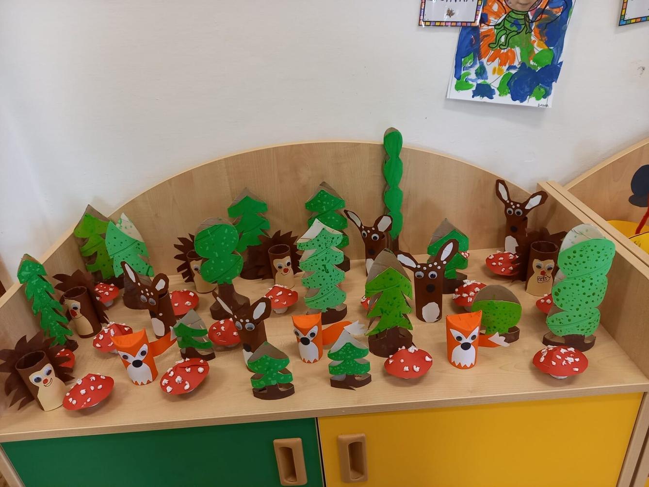 Sovičky: Tvořeníčko, tvoření "krásné muchomůrky" - 1