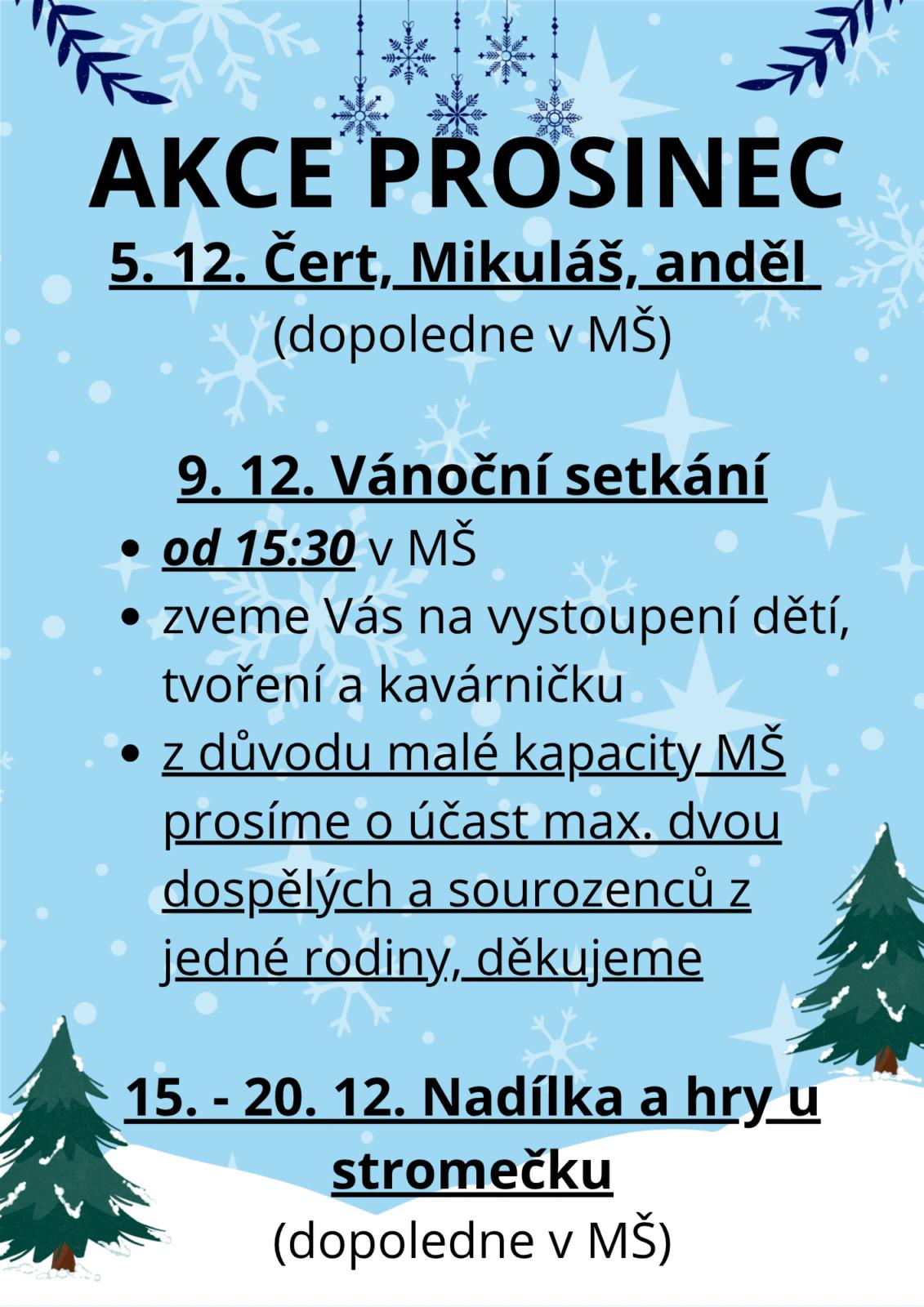 AKCE PROSINEC - 1