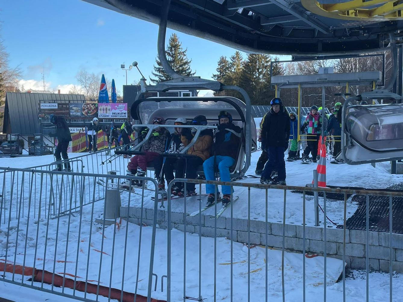 Lyžařský kurz - den čtvrtý - 2