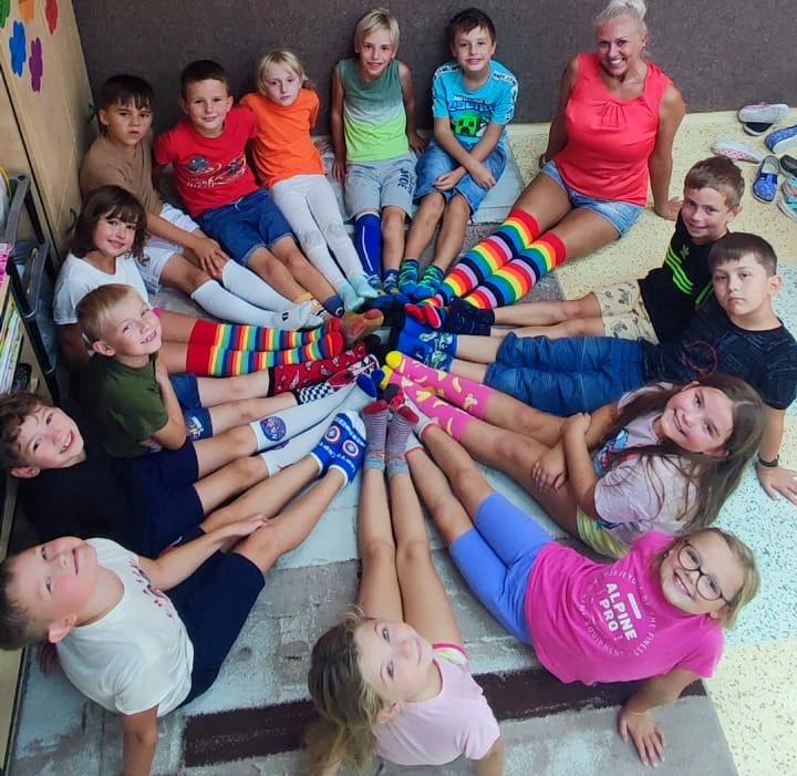 Barevný týden - Ponožkové úterý - 5