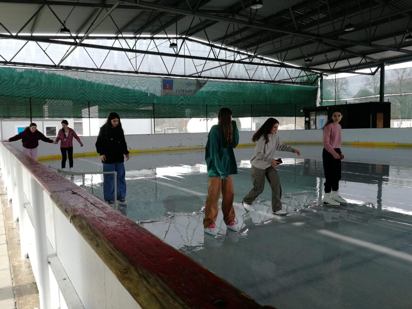 Bruslení - dívky 8. tříd - 1