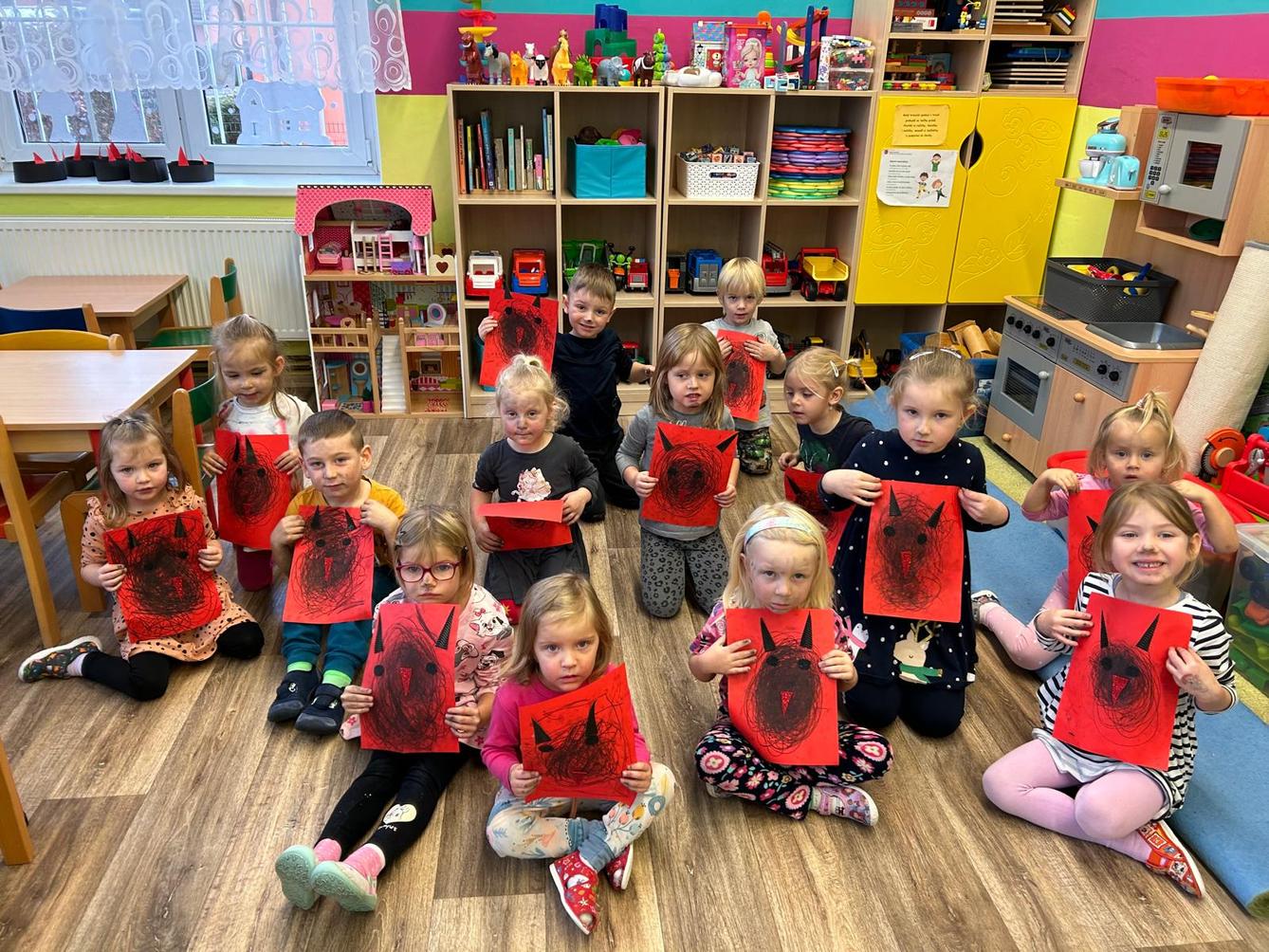 Mikuláš, anděl a čertíci ve školce - 7