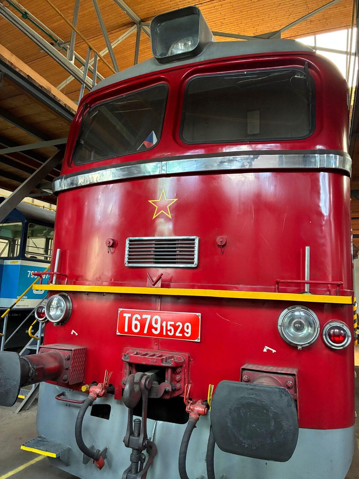 Exkurze - depo Českých drah - 11