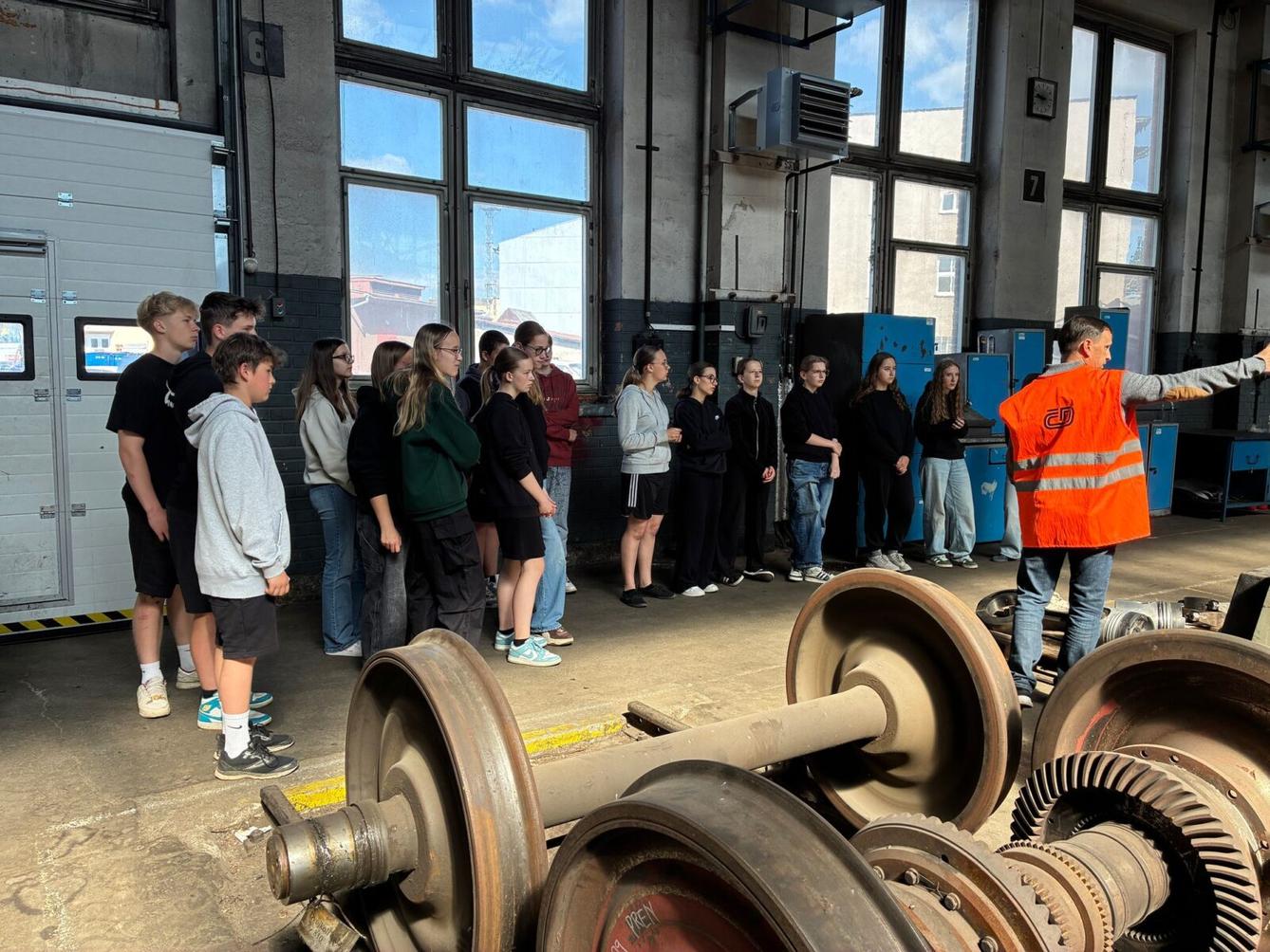 Exkurze - depo Českých drah - 13